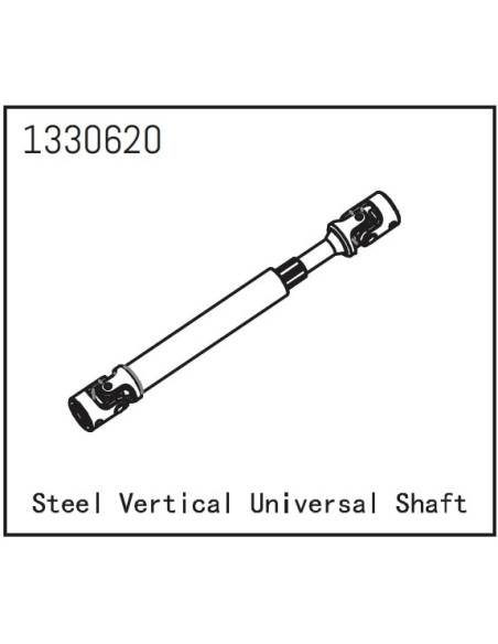 Steel Vertical Universal Shaft - Yucatan