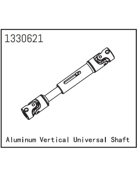 Aluminum Vertical Universal Shaft - Yucatan