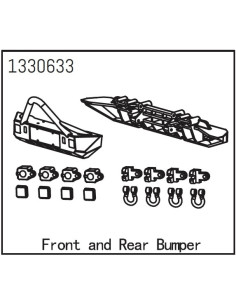 Front And Rear Bumper -...