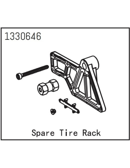 Spare Tire Rack - Yucatan