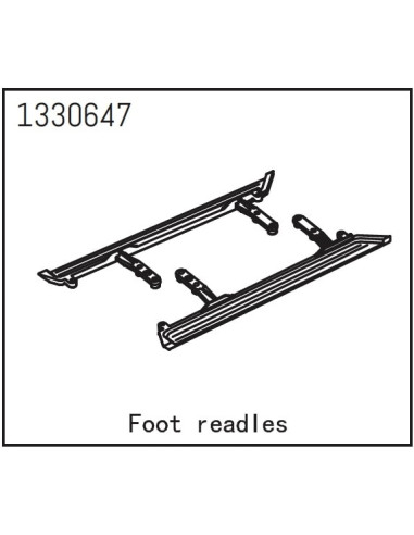 Foot Readles L/R - Yucatan