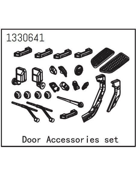 Door Accessories Set - Yucatan