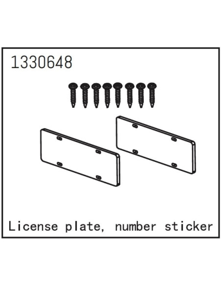 License Plate and Sticker - Yucatan