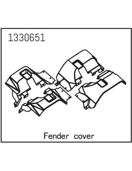 Fender Cover Set - Yucatan