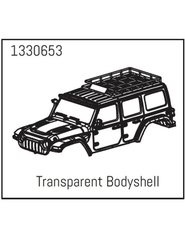 Transparent PC Body Shell - Yucatan
