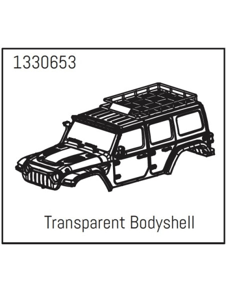 Transparent PC Body Shell - Yucatan