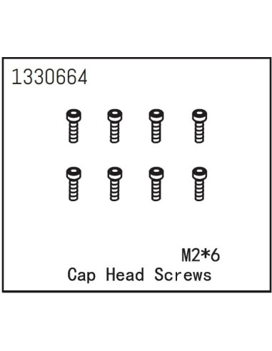 Cap Head Screws M2x6