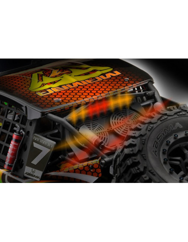 Absima 1:7 Rock Racer "MAMBA 7" Orange 6S BL RTR