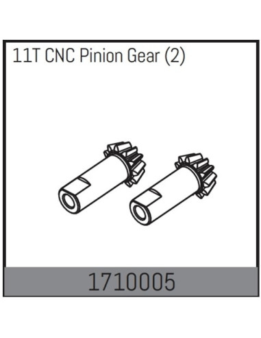 11T CNC Pinion Gear