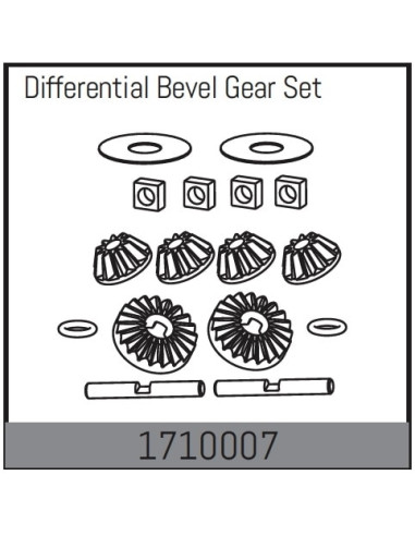 Differential Bevel Gear Set