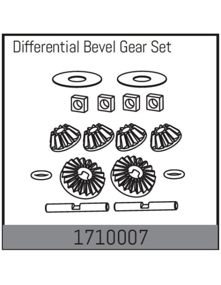 Differential Bevel Gear Set