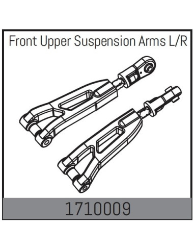 Front Upper Suspension Arms L/R