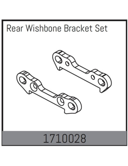 Rear Wishbone Bracket Set