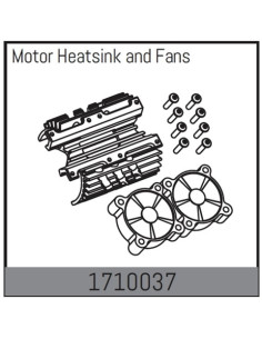 Motor Heatsink and Fans