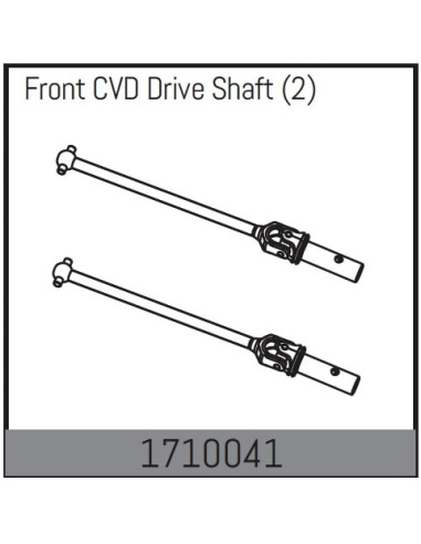 Front CVD Drive Shaft