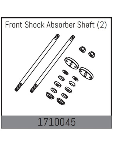 Front Shock Absorber Shaft
