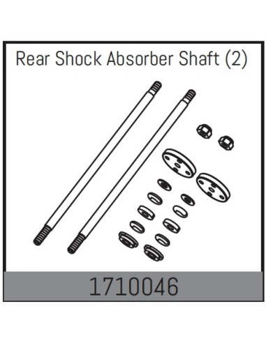 Rear Shock Absorber Shaft