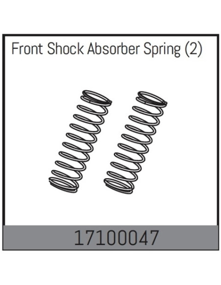 Front Shock Absorber Spring
