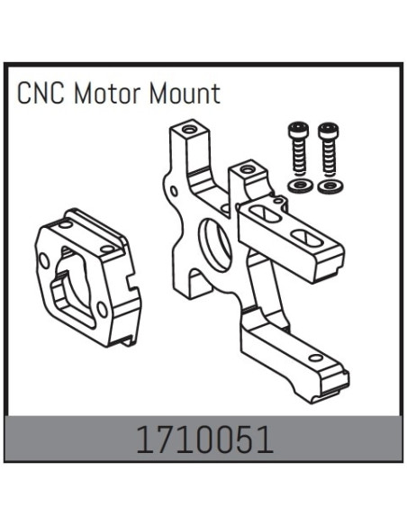 CNC Motor Mount