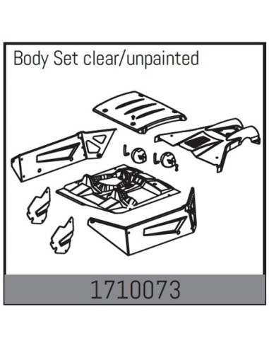 Body Set clear/unpainted