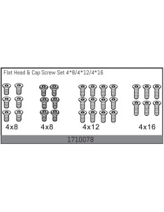 Flat Head & Cap Screw Set...