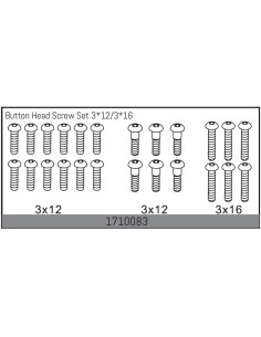 Button Head Screw Set...