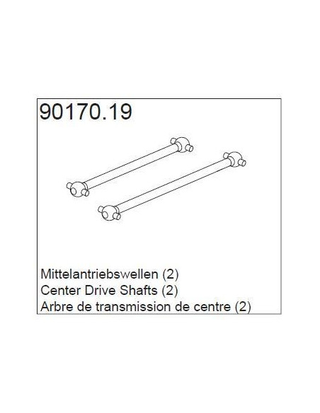 90170.19 Center Drive Shafts (2)