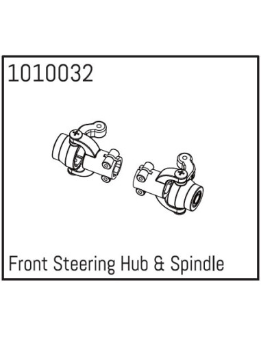 Front Steering Hub & Spindle