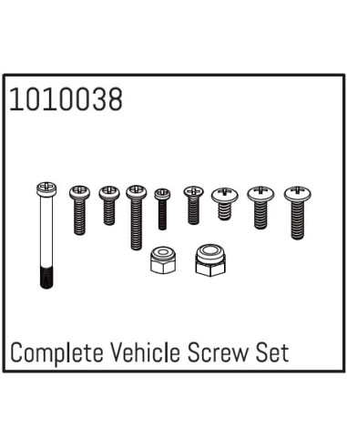 Complete Vehicle Screw Set