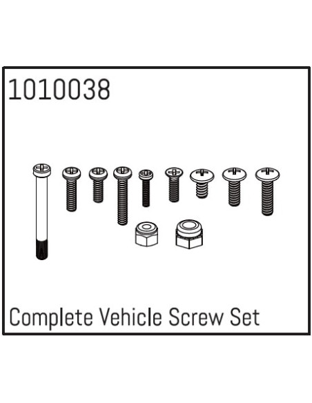 Complete Vehicle Screw Set