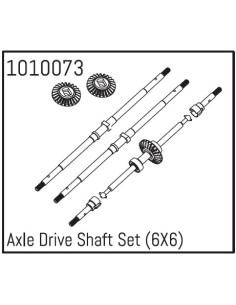 Axle Drive Shaft Set 6X6 un