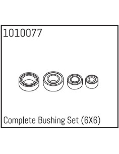 Complete Bushing Set 6X6 un