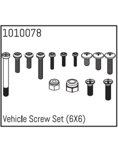 Vehicle Screw Set 6X6 un