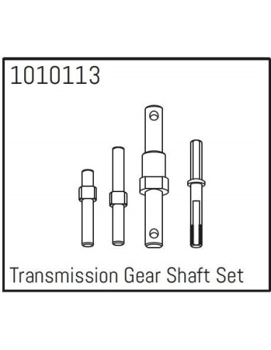 Transmission Gear Shaft Set - PRO Crawler 1:18