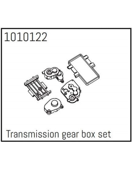 Transmission Gear Box Set - PRO Crawler 1:18