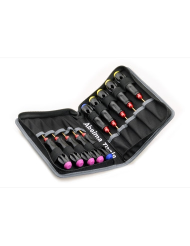 Tool bag incl. 10 pcs. Titanium Pro Tools
