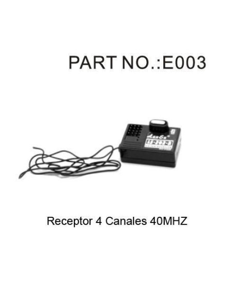 Receptor 4 Canales en 40MHz