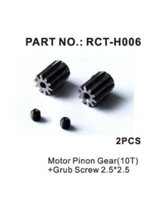 Piñon 10T para Rockfighter...