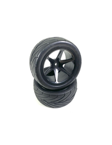 1:10 Buggy Wheel Set "6 Spoke/Street" rear...