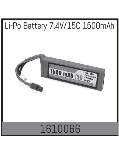 Li-Po Battery 7.4V/15C 1500mAh