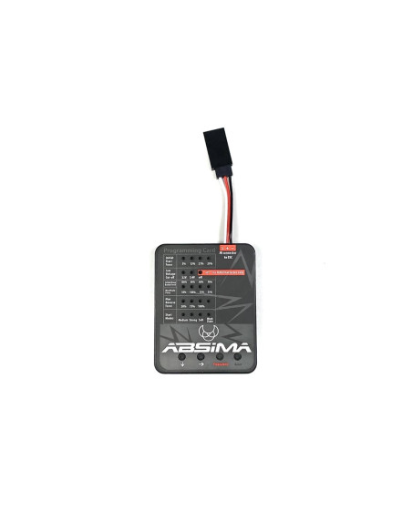 Programming Card for V2 Brushed ESC