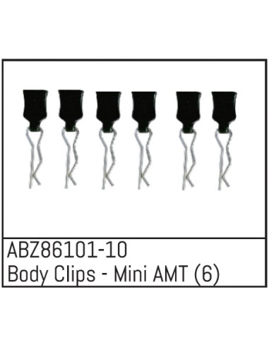 Body Clips - Mini AMT 6