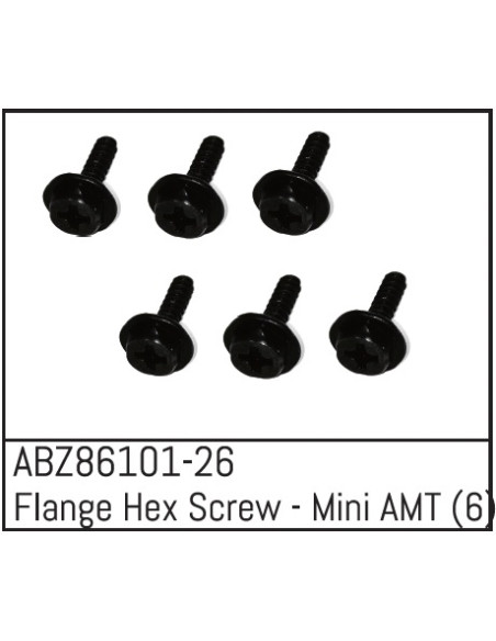 Flange Hex Screw - Mini AMT 6