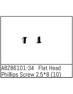 Flat Head Phillips Screw...