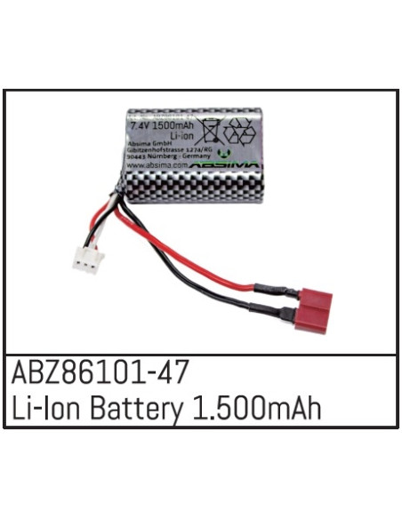 Li-Ion Battery 1.500mAh - Mini AMT