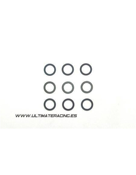 Arandelas para el ajuste de la campana de embrague