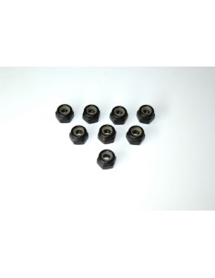 Nylon nut M4 8 ATC 2.4 RTR/BL