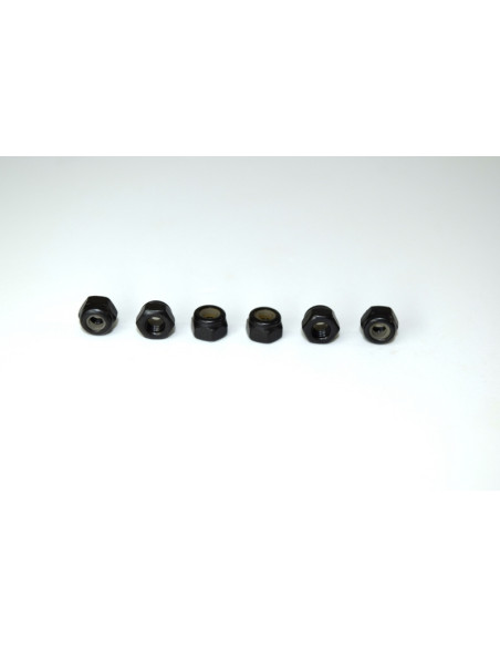 Nylon nut M3 6 ATC 2.4 RTR/BL