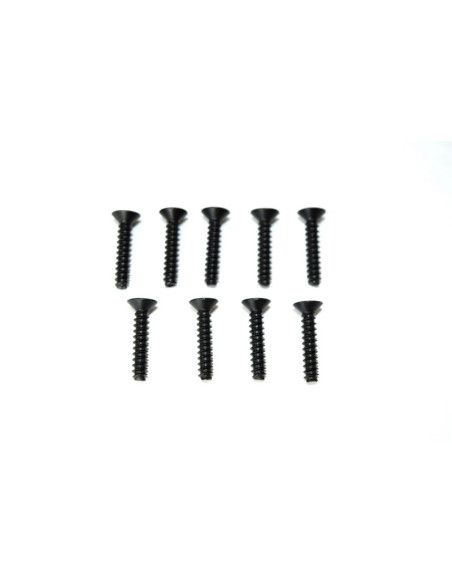 Flat phillips head screw M3x15 9 ATC 2.4 RTR/BL