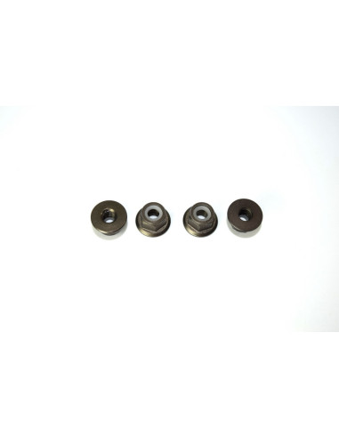 Aluminum nylon nut M4 4 ATC 2.4 RTR/BL